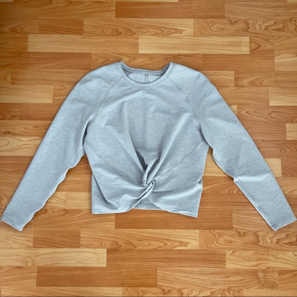 LULULEMON tuck and gather crew neck sweatshirt - Picture 1 of 2